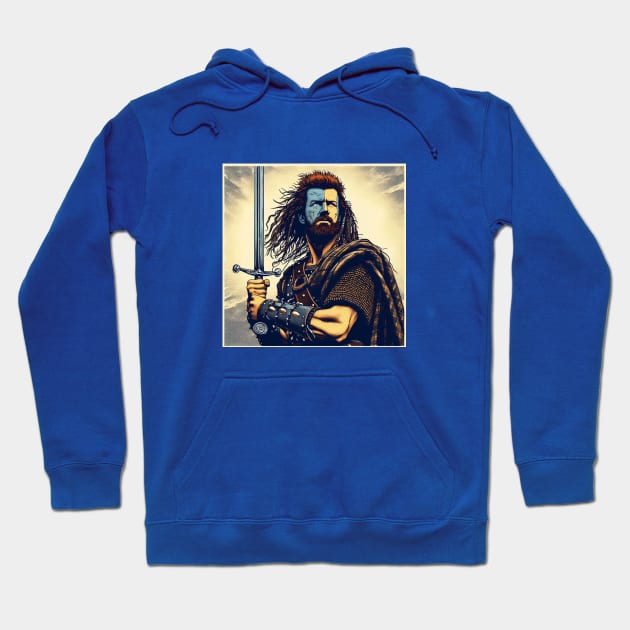 Braveheart 1995 Fan art Hoodie by nerd.collect